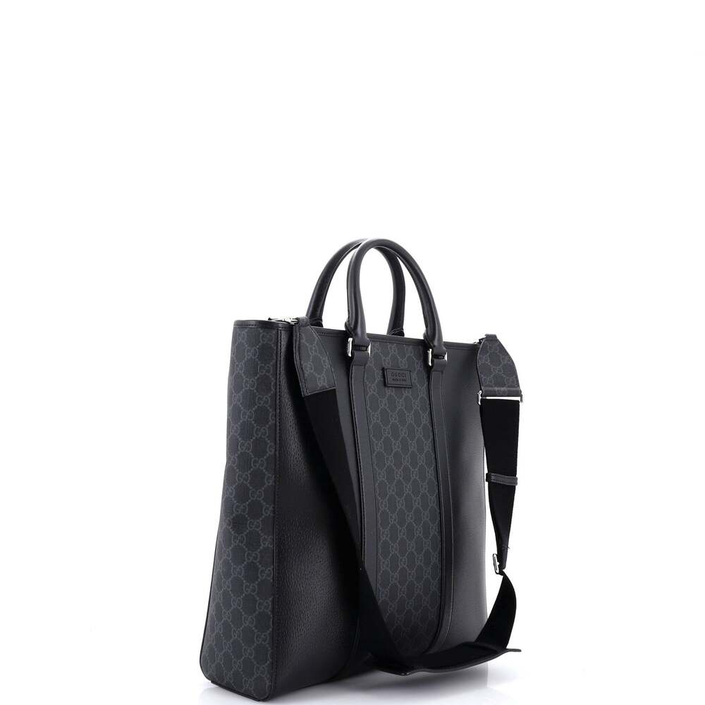 Gucci Convertible Tote Gg Coated Canvas #244391G11B - Picture 2 of 8